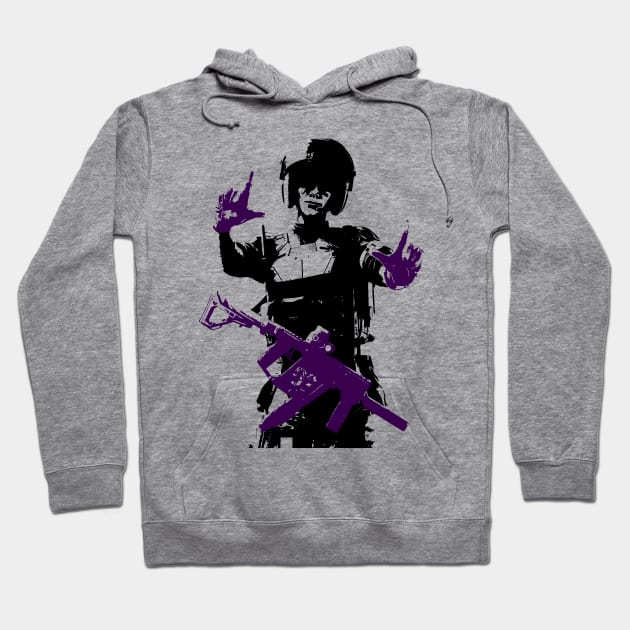 R6s hoodie hotsell
